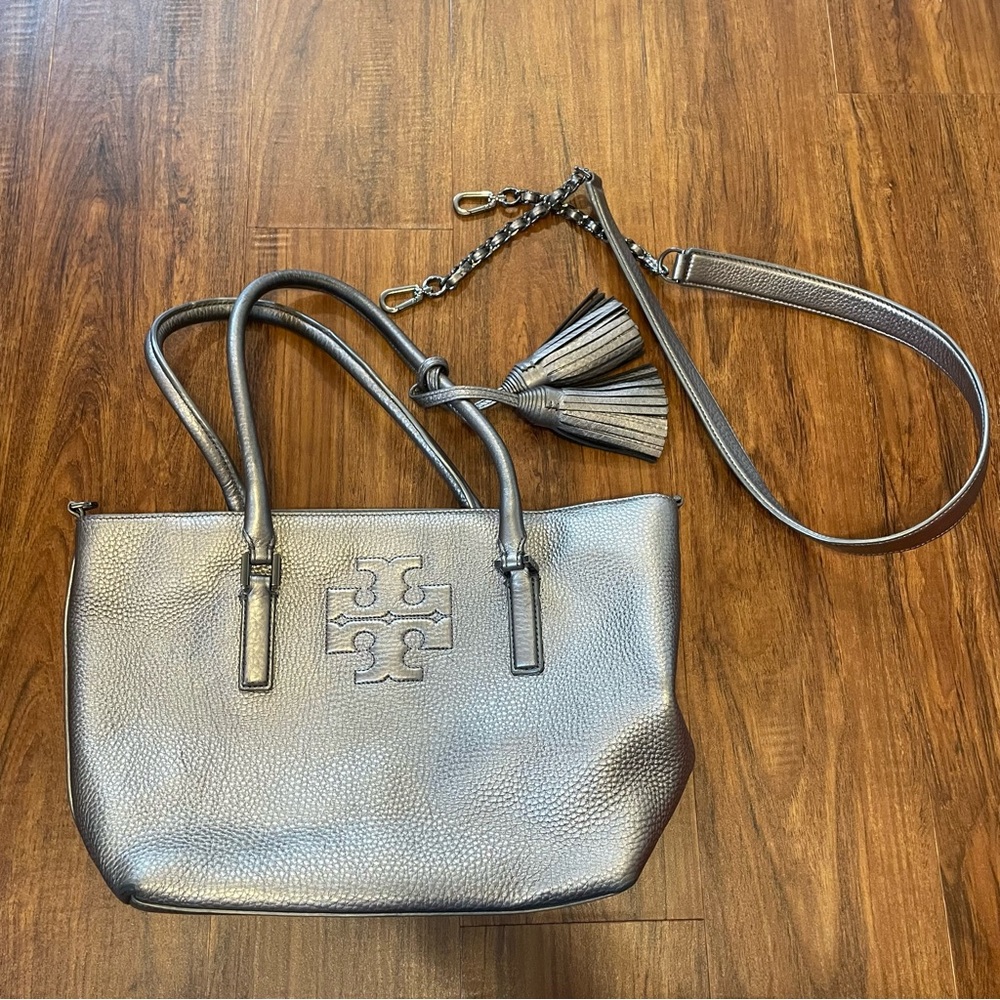 Tory Burch Tote Purse w/ Detachable Strap